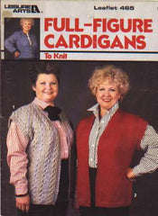 Full-figure cardigans to knit,   465