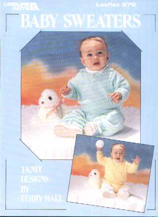 Baby's sweaters, 3 knit designs to knit and crochet  572