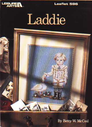 Laddie cross stitch,   596