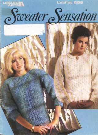 Sweater sensation to knit and crochet 655