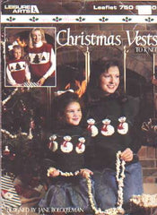 Christmas vests to knit and crochet  750