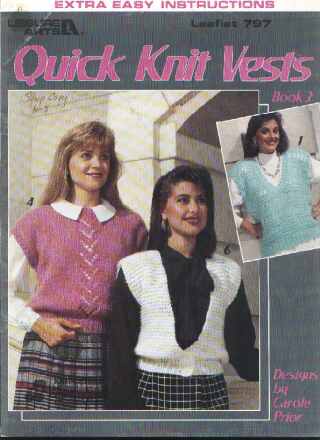Quick knit vests book 3 to knit and crochet  797