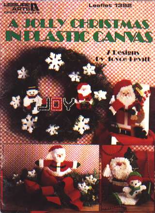 A Jolly Christmas in plastic canvas to cross stitch 1392