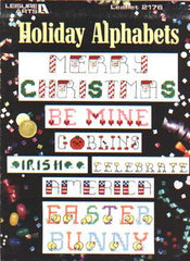 Holiday Alphabets to cross stitch 2176