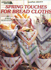 Spring touches for bread cloths to cross stitch 2477