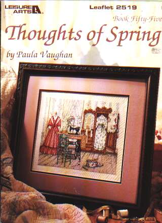 Thoughts of spring, book 55 to cross stitch 2519