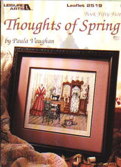 Thoughts of spring, book 55 to cross stitch 2519