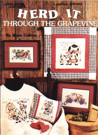 Herd it through the grapevine to cross stitch 2550