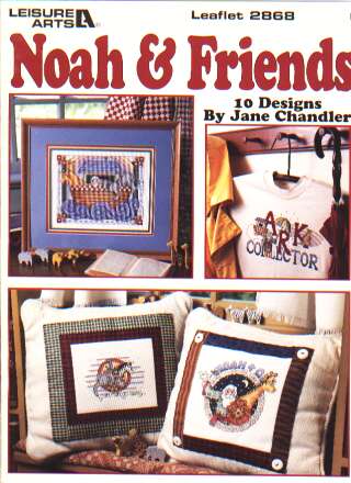 Noah & friends, 10 designs to cross stitch 2868