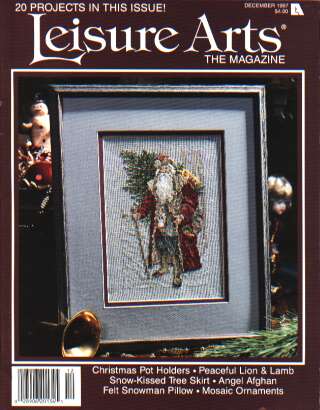 Leisure Arts, the magazine, 20 projects in this issue, Dec. 1997
