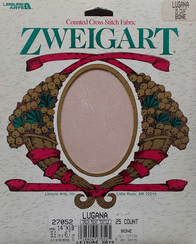 Zweigart Bone counted crossstitch fabric 25 count