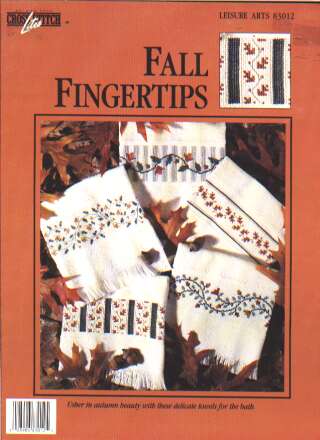 Fall Fingertips, Autumn 1992 Cross Stitch Lites, 83012