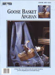Goose Basket Afghan, Spring 1993 cross stitch lites chart, 83041  LAST ONE