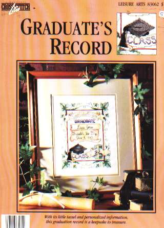 Graduates Record, summer 1993 cross stitch lites, 83062