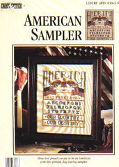 American Sampler, summer 1993 cross stitch lites, 83063