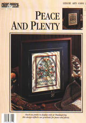 Peace and Plenty, winter 1994 cross stitch lites 83091