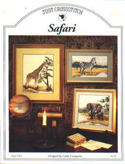 Just Crossstitch Safari cross stitch leaflet item 183  **LAST ONE**