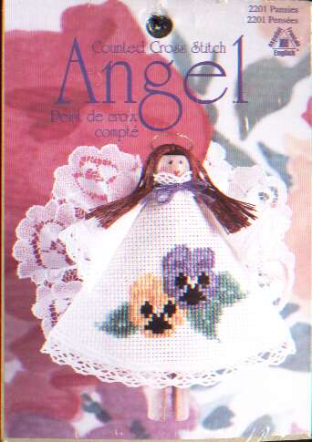 Angel counted cross stitch 2201