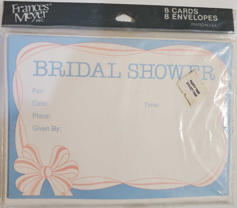 Frances Meyer Bridal Shower Invites - 8 Count