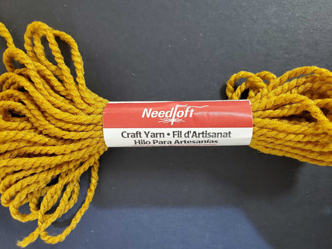 Needloft Craft Yarn - Gold
