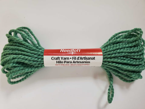 Needloft Craft Yarn - Christmas Green