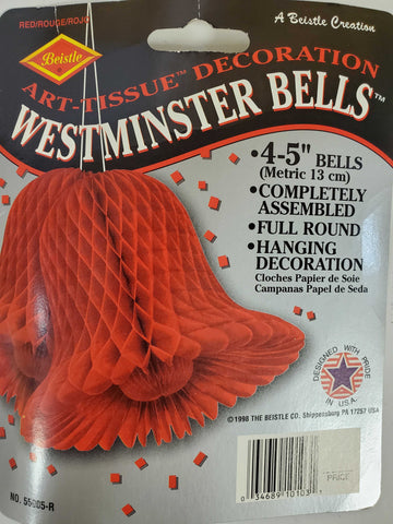 Small Red Westminster Bells