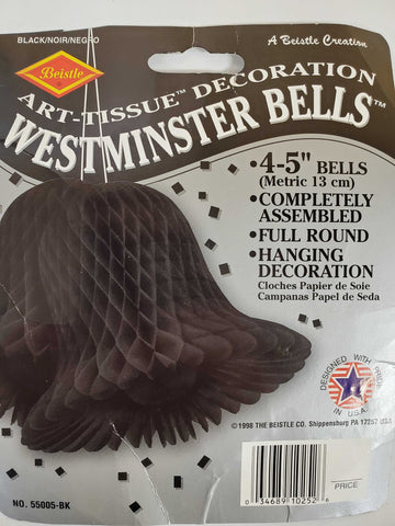 Small Black Westminster Bells