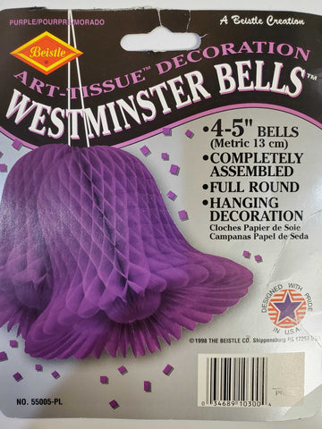 Small Purple Westminster Bells