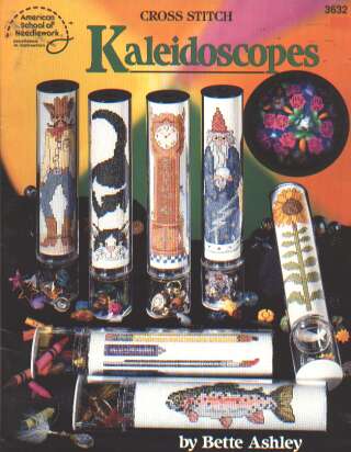 Cross stitch KALEIDOSCOPES, 17 PAGES!  3632 **LAST ONE**