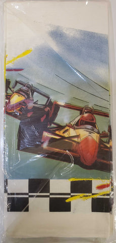 Paper Art Racing Spectacle Table Cover