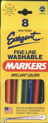 Washable 8 colors markers