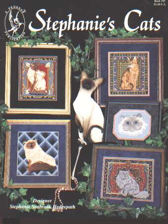 Stephanies cats, 8 designs by Stephanie Seabrook Hedgepath 195