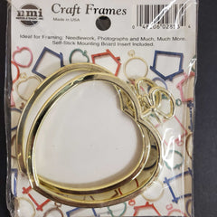 Needlemagic Craft Frames - Gold Heart