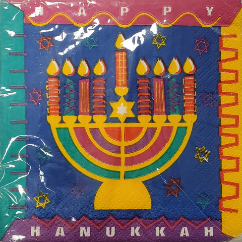 Hanukkah Celebration Beverage Napkins
