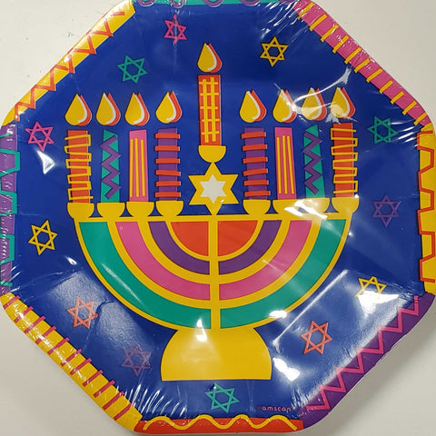 Hanukkah Celebration Dessert Plates