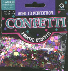 AGED TO PERFECTION confetti