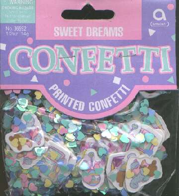 SWEET DREAMS confetti