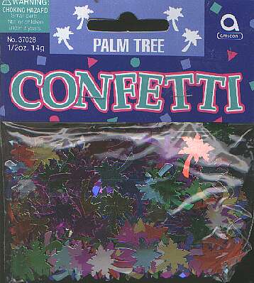 PALM TREE confetti