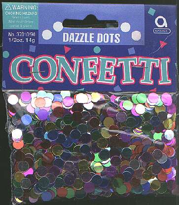 Dazzle dots - mixed confetti