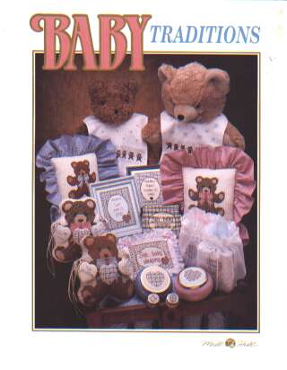 Baby traditions cross stitch leaflet by Mill Hill