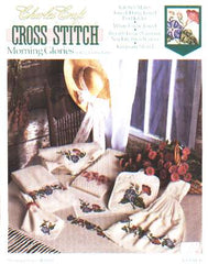Cross stitch morning glories, settings for the table, bk-0014
