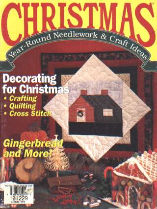 Christmas year round needlework & craft ideas magazine, 32 pgs