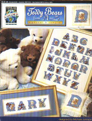 Teddy bears from A to Z alphabet sampler, bcl-10129