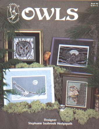 Owls, 6 designs by Stephanie Seabrook Hedgepath 193