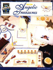 Angelic treasures cross stitch booklet by Gary D. Hanner LAST ONE