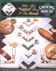 With this napkin ring, I thee bread cross stitch booklet, LAST ONE!