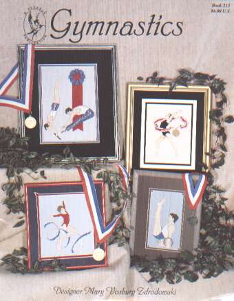 Gymnastics 7 designs by Mary Vosburg Zdrodowski 213