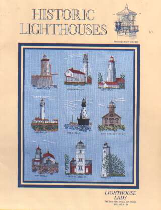 Historic lighthouses by the Lighthouse lady