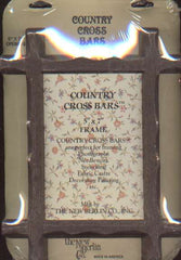 Country cross bars 5 inch x 7 inch frame