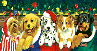 Stocking Puppies Jigsaw Puzzle By Sunsout - 500 Pieces *Last One*